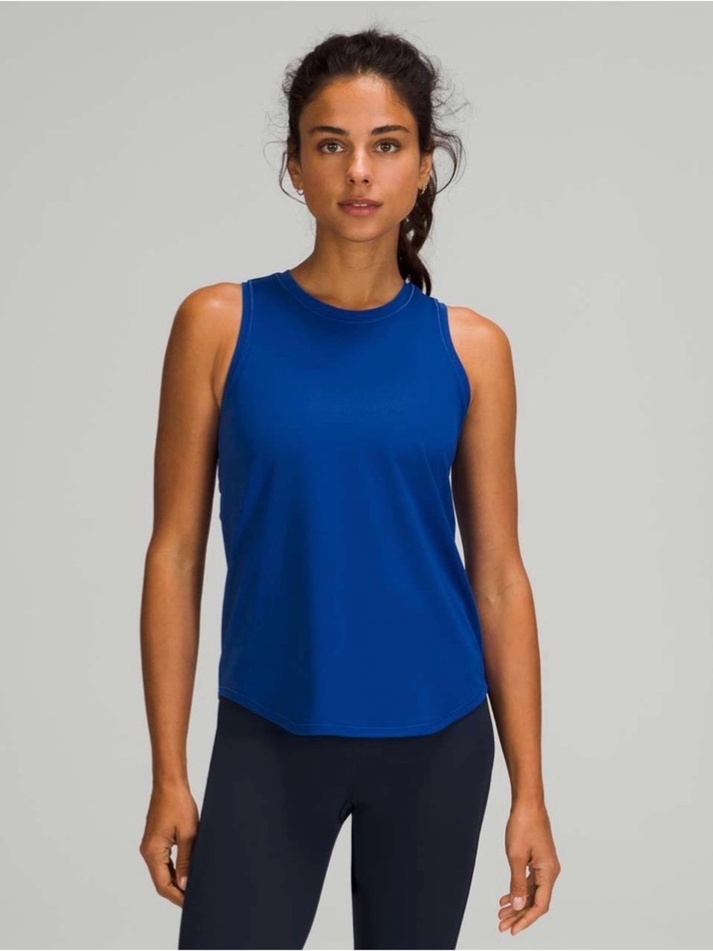 Lululemon High Neck Running and Training Tank Top
Symphony Blue